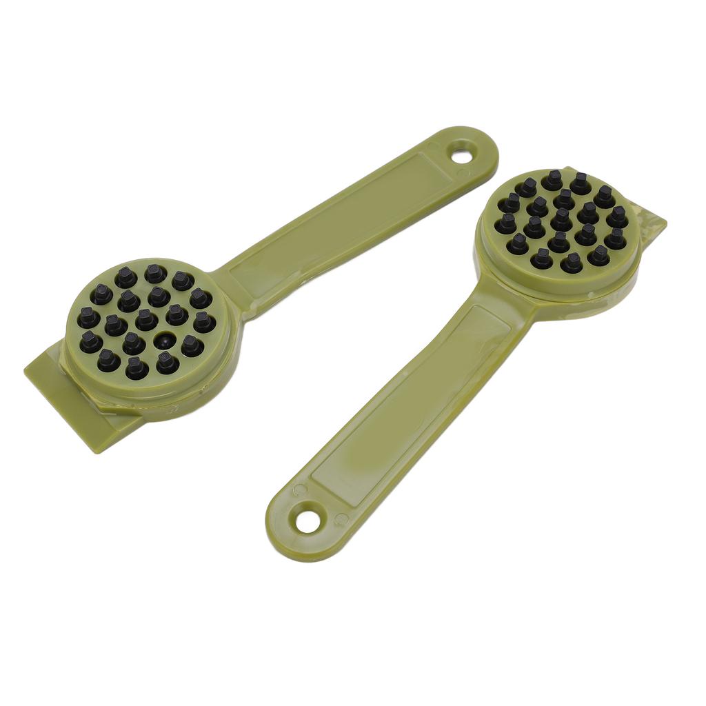 Fish Skin Brush Scraping Fishing Scale Brush Fast Remove Fish Knife Cleaning Peeler Scaler