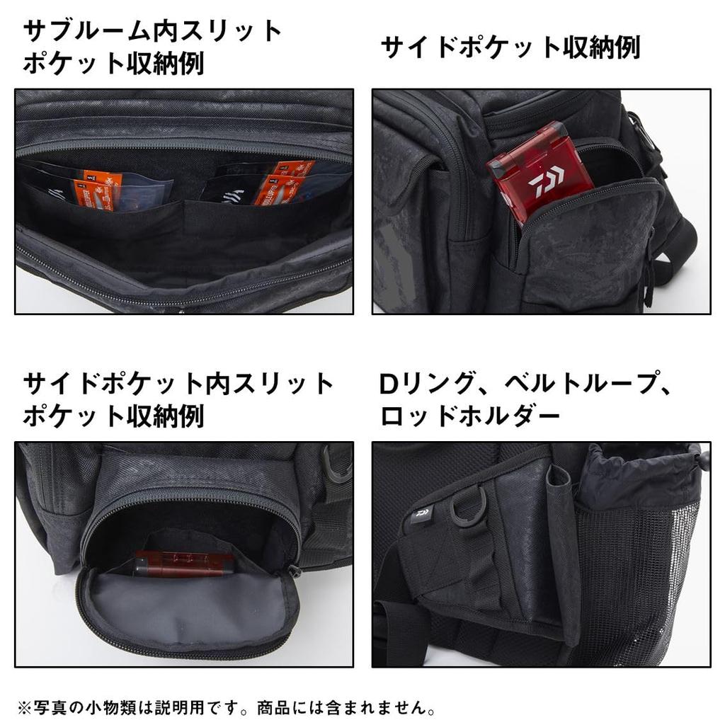 Daiwa Hip Bag (D) French Navy P 16 x 34 x 23 cm