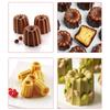12/15 Holes Silicone Mold Muffin Cupcake Baking Tray Bordelais Fluted Cake Pudding Mold Diy Baking Kitchen Accessories