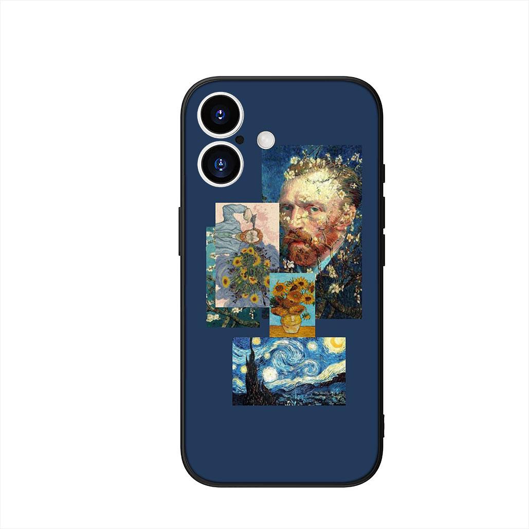 

Starry Night Van Gogh Sky Art Case for Samsung Galaxy A55 A54 A25 A36 A17 A26 A35 A33 A34 A14 A37 S8 S9 S20 S21 FE S10 Plus Galaxy A36 5G
