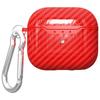 Funda para AirPods 4 Beline Carbon Roja