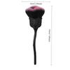 Rose Flower Nail Dust Brush Ultra Soft Nylon Dust Brush for Manicure Cleaner Tools Rose Shape Nail Brush Cleaning Supplies