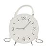 Schultertasche für Damen PU-Leder Wasserdicht Moderne Uhr Handtasche Kleine Handy-Geldbörse mit 2-Wege-Riemen für den täglichen Gebrauch