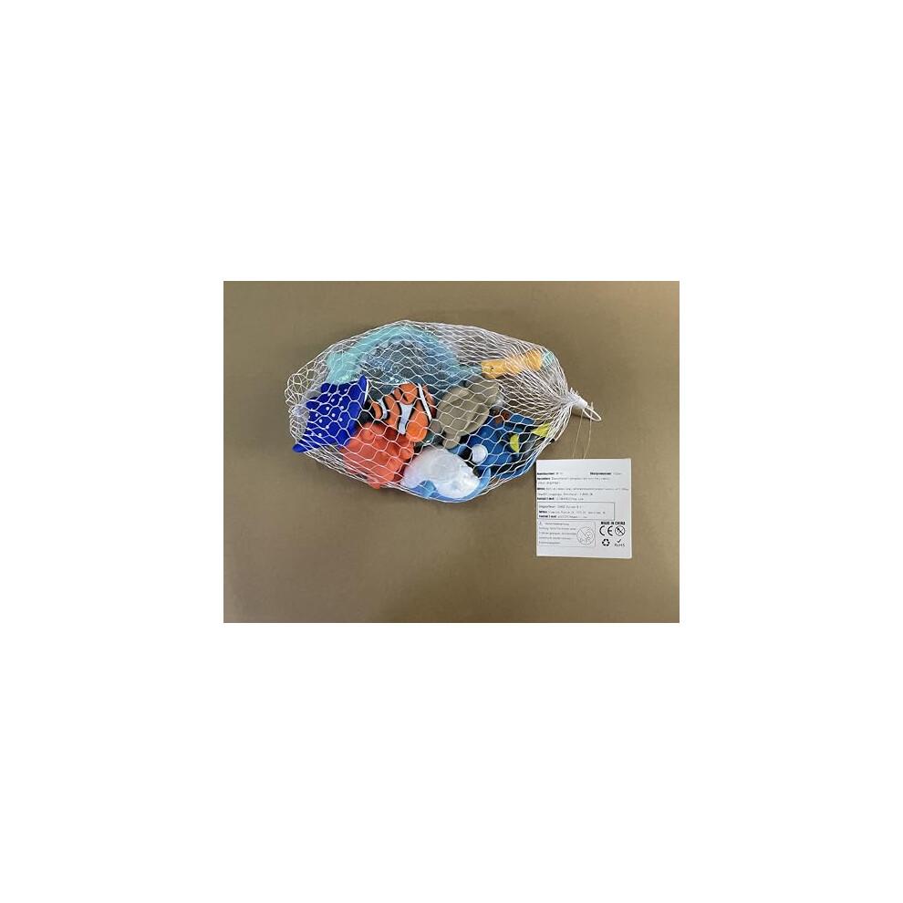 Anzmtosn Water Bath Toys Swimming Pool Baby's Shower Time Cute Fish Toys Happy Water Squirt Spray Bathtub Baby Children Educational Learning Toys,