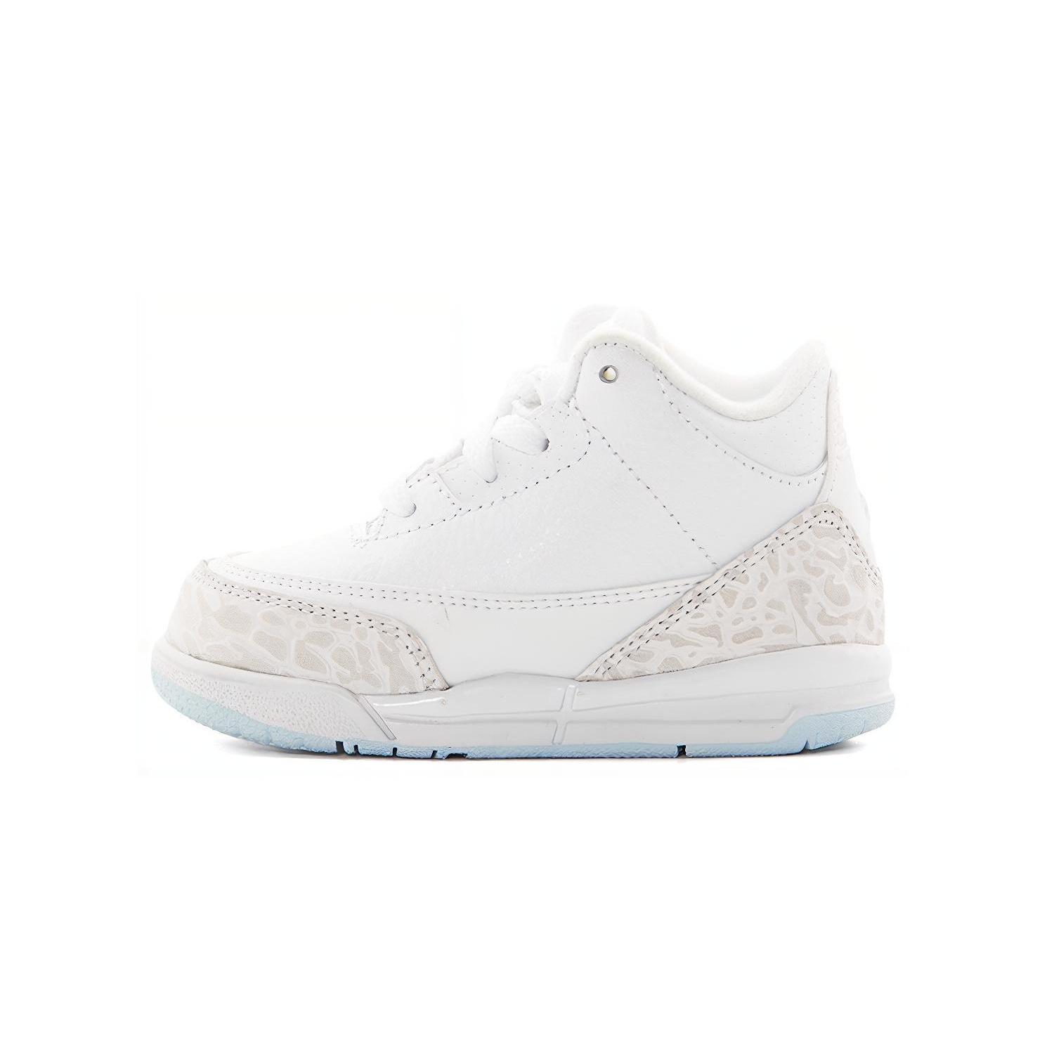 (TD) Air Jordan 3 Retro  Triple White  Baby 832033-111 EU 27