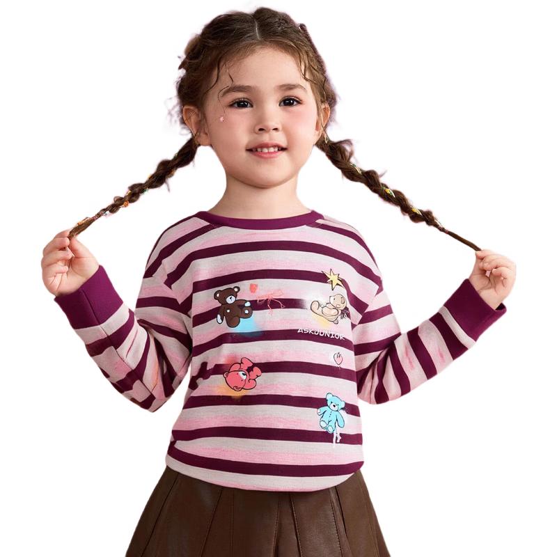 ASK JUNIOR Kids  Long-Sleeve T-Shirt 130