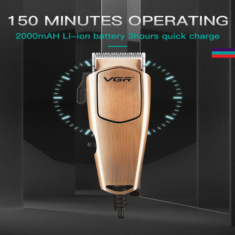 Men's Plug-in Hair Clipper New High-power Electric Clippers Professional Universal Oil Head Razor Hair Clippers Wear-resistant and Sharp