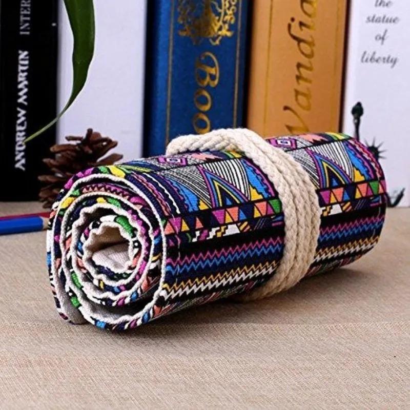 36/48/72 Colouring Pencils Bag , Colouring Pencils Bag for Adults and Children ,  Leather Bag for Children and Adults Colouring Book Bag