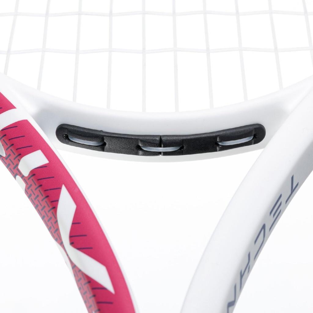 MIZUNO Soft Tennis Racket TECHNIX 63JTN677 Rose Red x Sapphire Blue