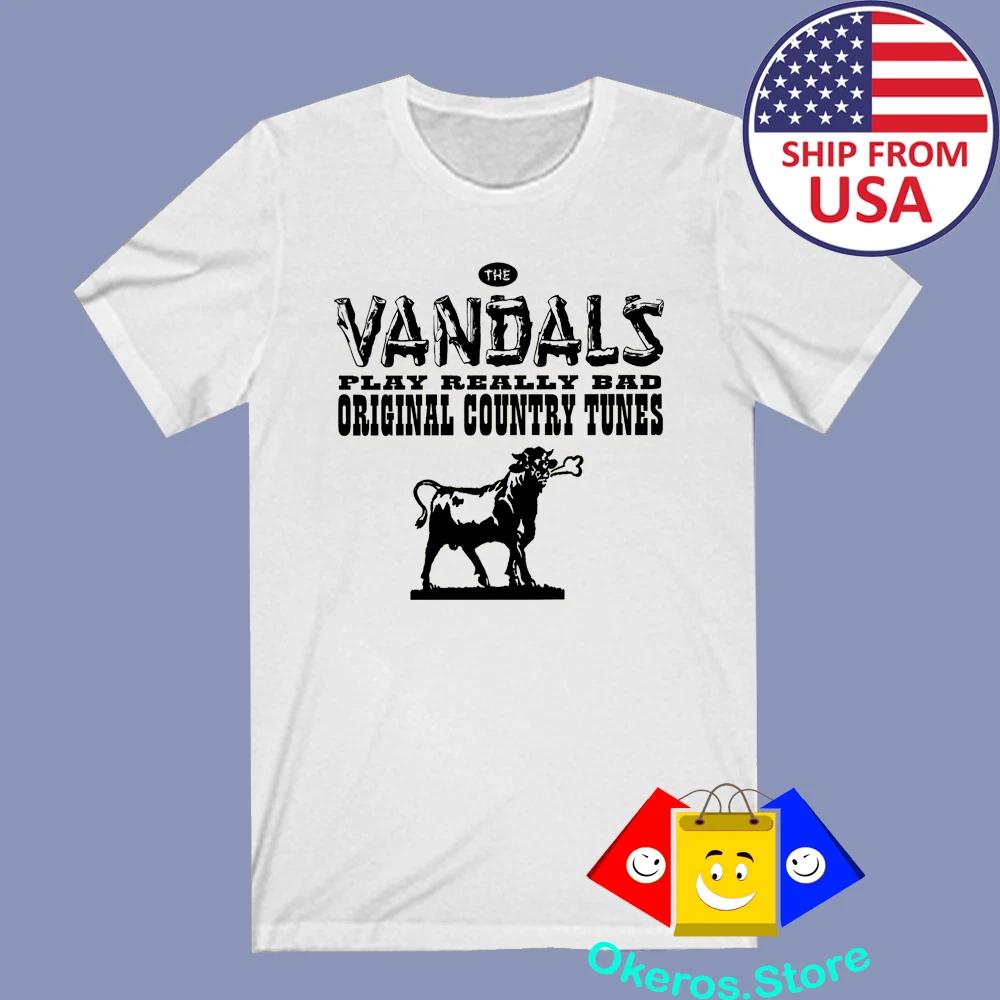 The Vandals Men s White Size S to 3XL 4XL