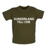 Sunderland Bis I Die - Baby Kinder Jungen Mädchen Unisex T-Shirt / Strampler T-Shirts Oberteil - Black Cats Love Team Bis