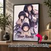 Personalized Hinata Hyuga Diamond Art Custom Name 5D Diamond Painting Full Drill DIY Craft