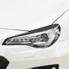 Headlight Eyebrow Carbon Fiber Headlight Eyelid Eyebrow Cover Decoration Sticker Fit Subaru Fit BRZ