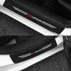 4Pcs Car Logo Threshold strip Auto Door Sill Pedal Sticker Interior Accessories For Lexus LS LC IS350 ES300h ES300 IS250 IS220d