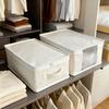 Large Capacity Visible Clothes Storage Box Folding Clothes Moving Box  Daily Sundries