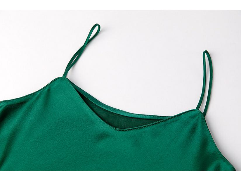 Hyuna Style Satin Silk Camisole - Women's Sexy Chic Spring/Summer 2026 Tank Top