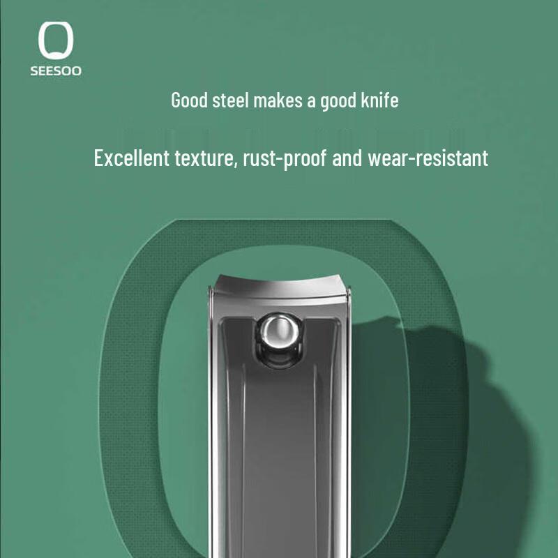 Qisu 3-Piece Nail Clipper & Manicure Travel Set