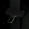 2x Black Car Safety Seat Belt Buckle Clip Protector Silicone Cover Accessories