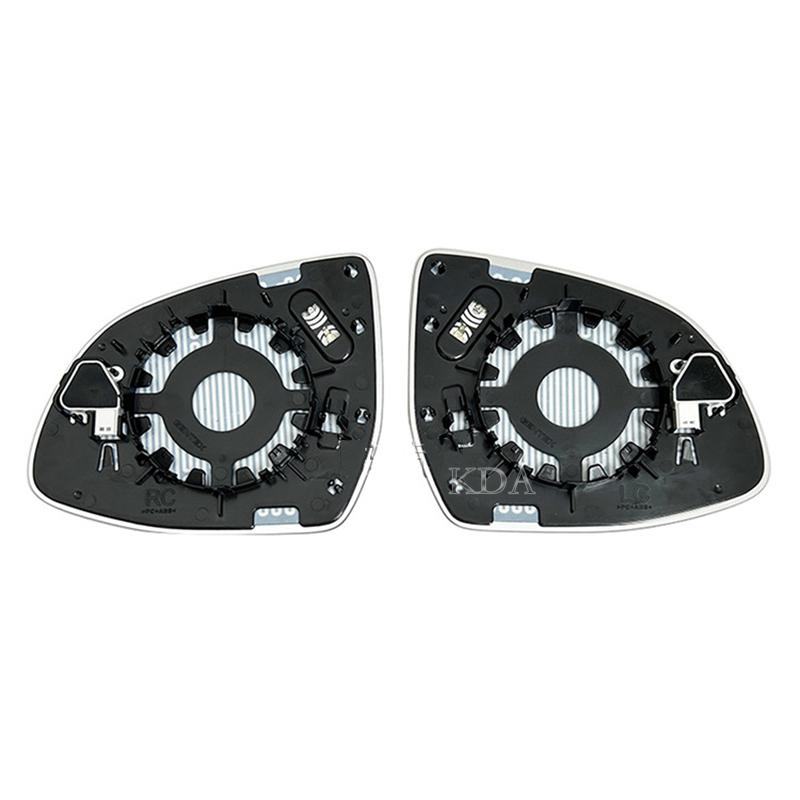 Heated Blind Spot Warning Rear Mirror Glass with Light For BMW X3 F25 G01 G08 2014-2024 X4 F26 G02 X5 F15 G05 X6 F16 G06 X7 G07