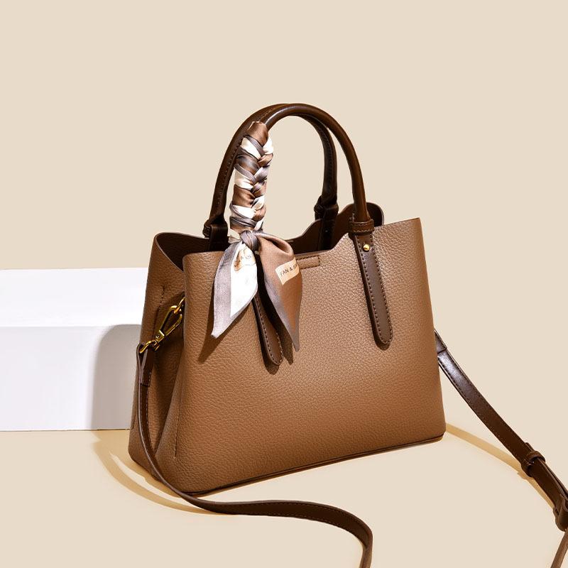 Handtasche, Damen-Gemüsekorbtasche mit großem Fassungsvermögen, Umhängetasche, Damen-Arbeitstasche, Taschen, Ledertasche