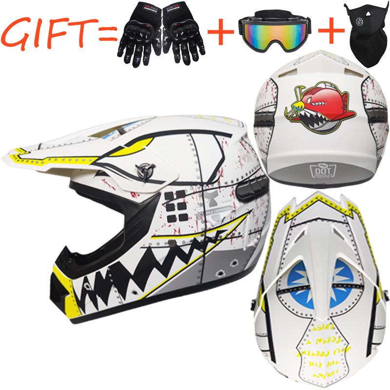 Unisex Four-Season Helmet Set: Off-Road Karting, Beach Car, Mountain Biking, Downhill