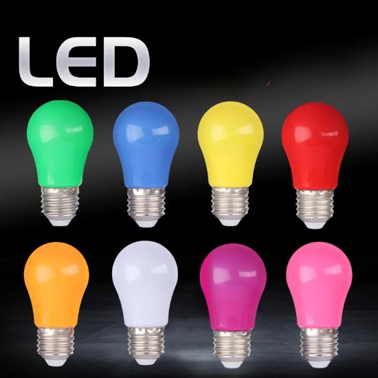 5/8pcs 8Color Festive Bar Atmosphere Color Bulb E27 AC100-240V Party Lighting