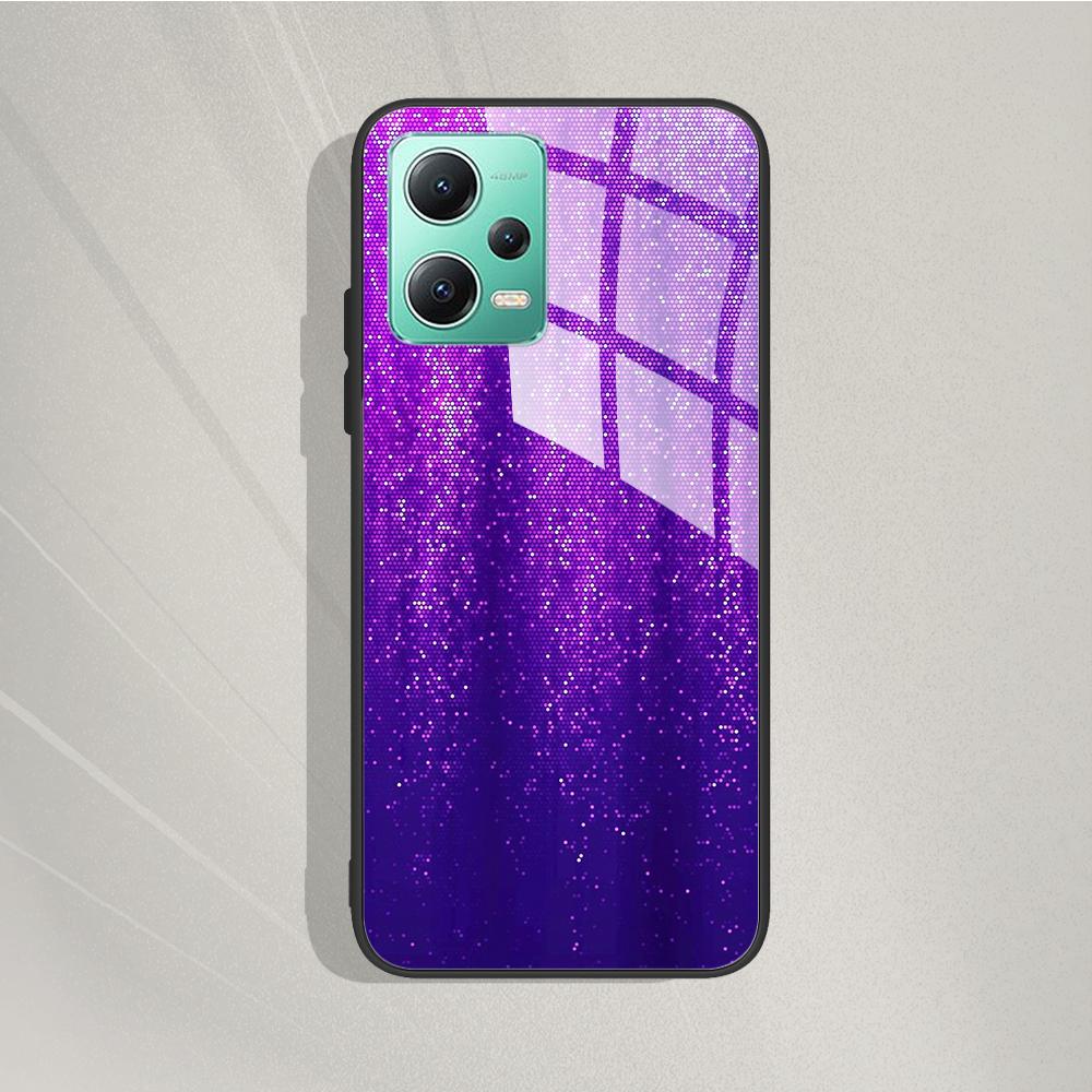 Gehärtetes Glas Handyhülle Für Xiaomi Poco X5 Pro 5G Rückseite Für Xiomi Poco X5 Pro X5pro Hülle Silikon Handy Schutzhüllen
