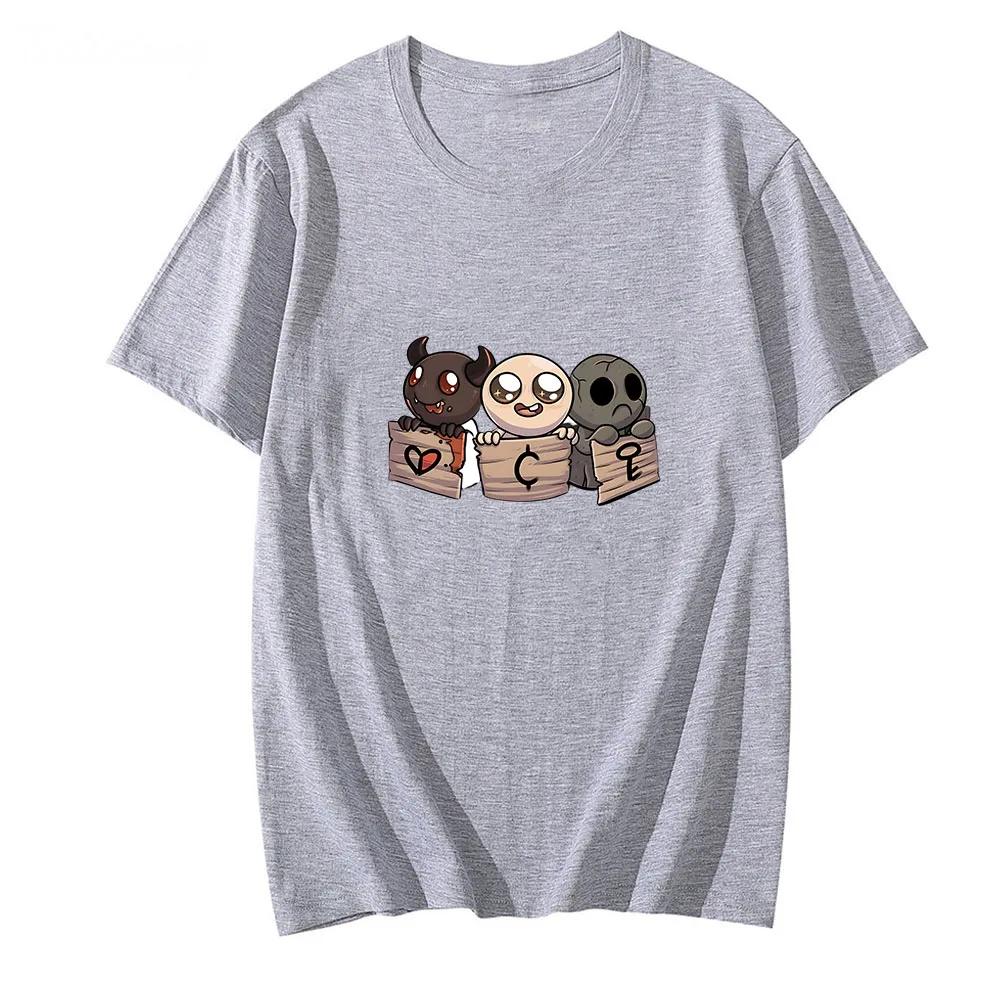 

Tshirts Spring High Street The Binding of Isaac Roguelike Religion T-shirts Game Aesthetic Clothes S