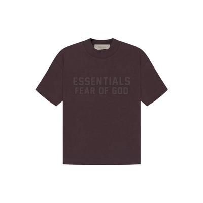 Essentials Kids S S Essentials Tee Kids Tops Plum FOG-SS23-171