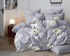 Flannel bedding 200x220 + 2 pillowcases 70x80 with zipper, warm, waves, circles