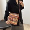 Large Capacity Fringe Shoulder Bag Tassel Bohemian Phone Bag Ethnic Style Crossbody Bags  Outdoor