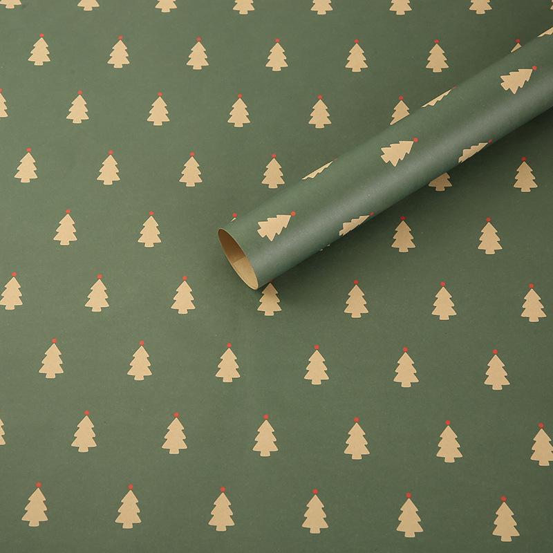 Premium Christmas Gift Wrapping Paper - Festive Packaging in Stock