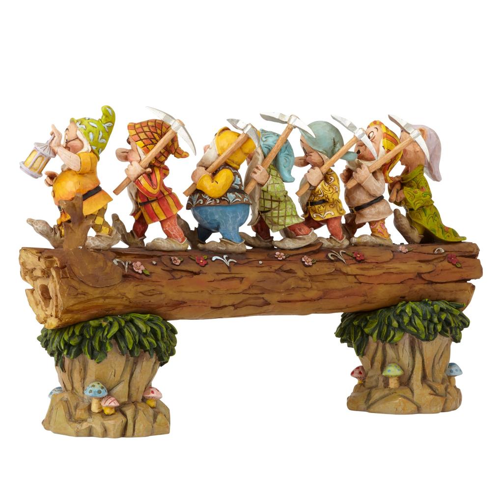 Disney Traditions Jim Shore Snow White and the Seven Dwarfs Disney Figure inch Hi-Ho 8.25