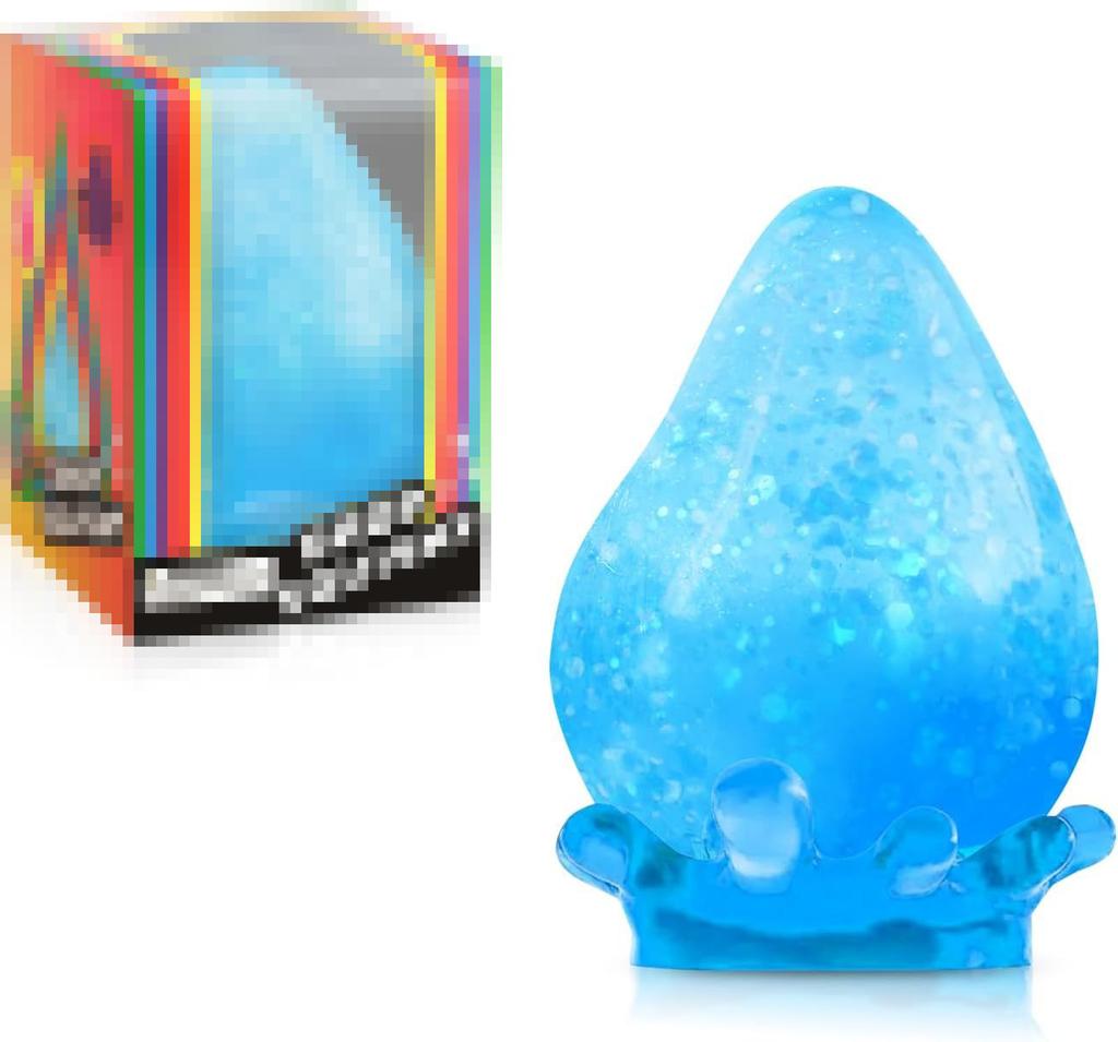 New Nee-Doh Jellyfish Squishy Cube Sensory Toy Stress Relief Anti-Anxiety Soft Squeeze Object Focus Adhd Fidget Toy
