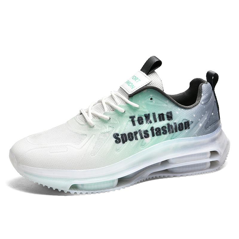 Men's Shoes Coconut Four Seasons New Sports Casual Fashion Running Lightweight Shock Absorbing Air Cushion Men's Thickened Daddy Trendy Shoes