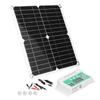 40W 18V Monocrystalline Silicon Flexible Solar Panel with 10A Solar Charge Controller for Outdoor