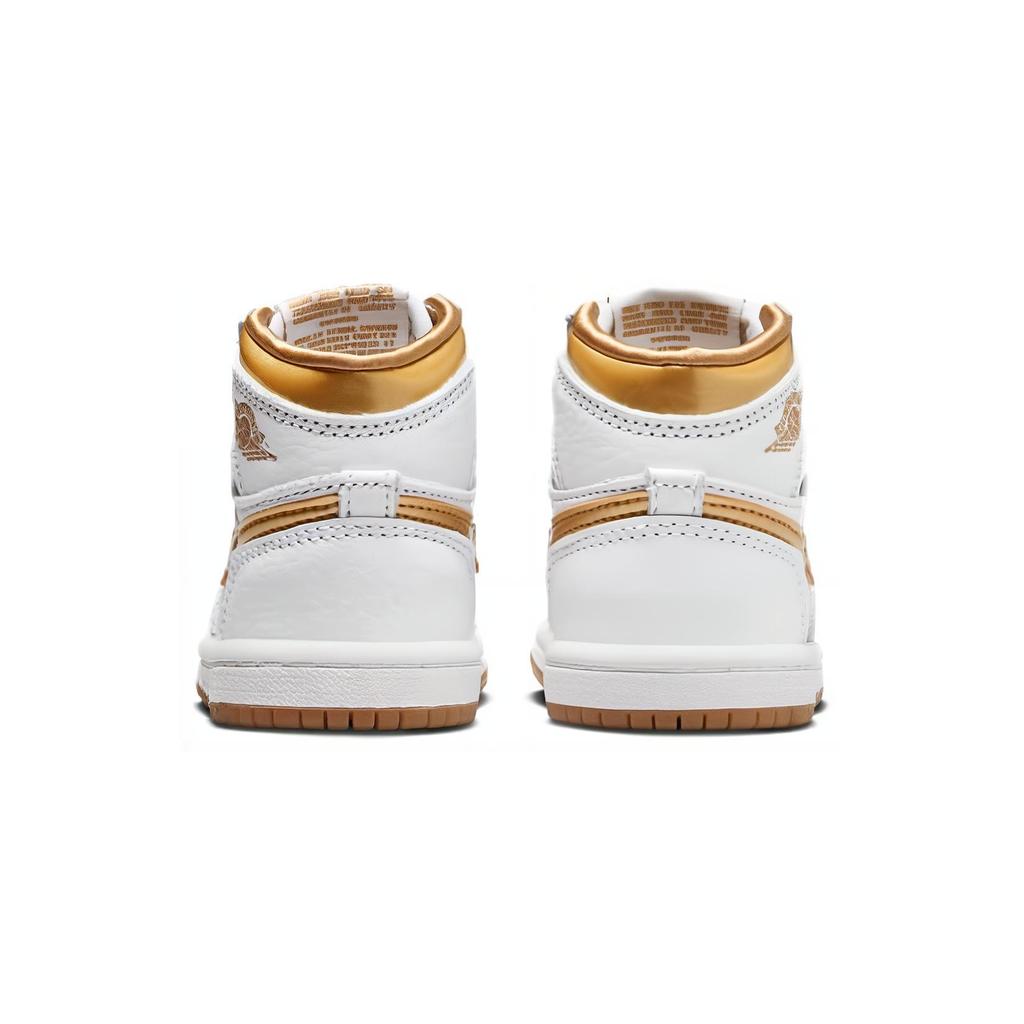 New Jordan 1 Retro High OG Metallic Gold TD FD2598-107
