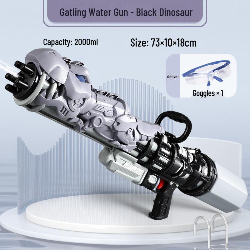 Large Capacity Water Gun Toy for Girls - Pull-Type Squirt Gun with Girlish Heart Design