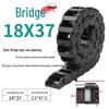 Silent Dustproof Nylon Cable Raceway Bridge for 3D Printing