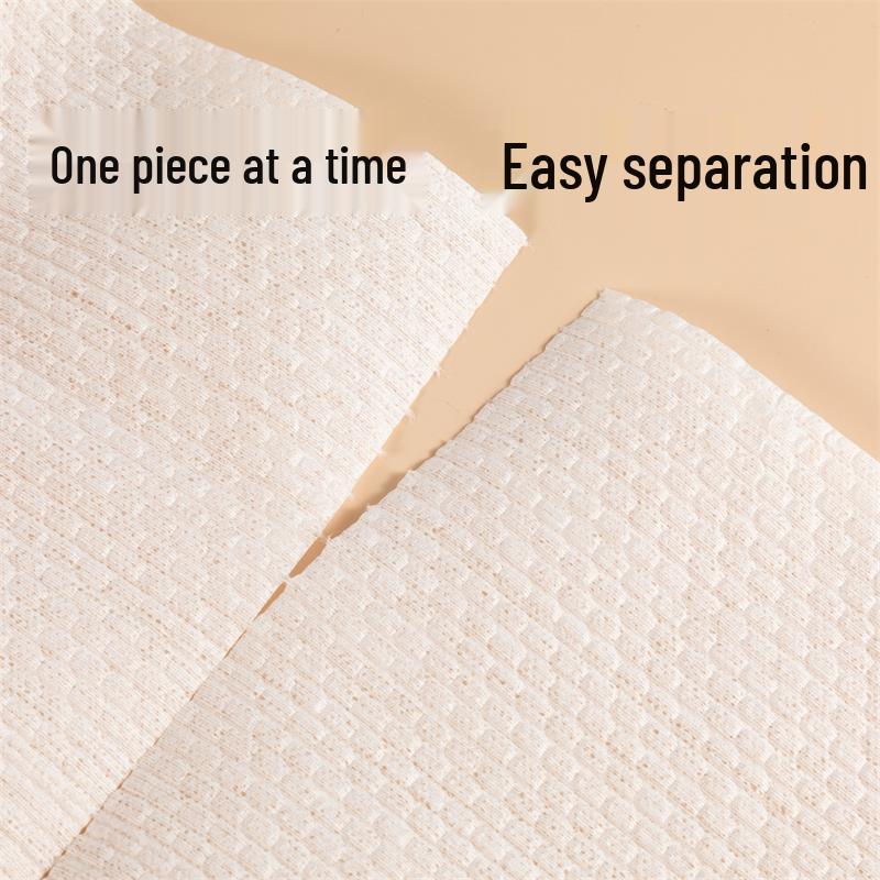 Thickened Dual-Use Dishcloth: Water & Oil Absorbent Disposable Kitchen Rags