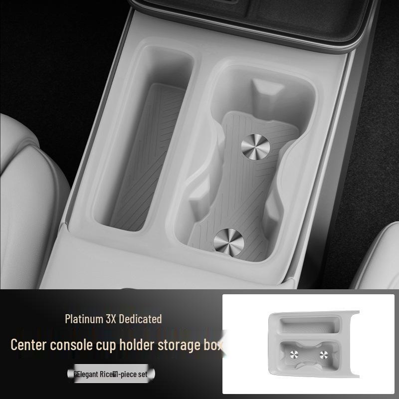 2025 Toyota Yaris 3X Center Console Cup Holder Silicone Protective Pad Interior Accessory