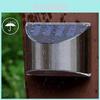 High-quality Stainless Steel Solar Wall Light Outdoor Waterproof Motion Sensor Led For Garden Doorway Pathway Emergency Yard Lighting