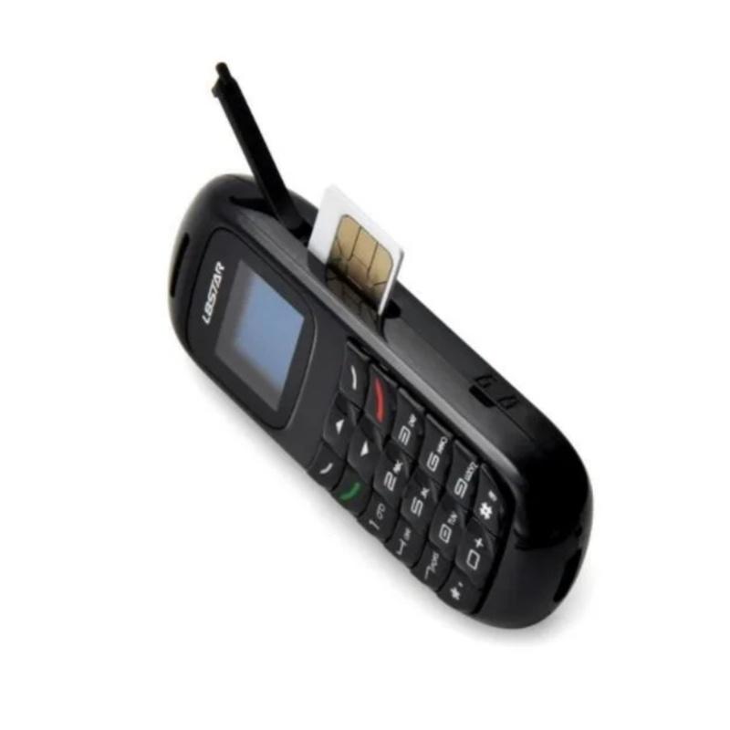 New BM70 Mini CellPhone Stereo GSM 2G Unlocked Super Thin Cellphone Small Mobile Phone Wireless Bluetooth Alarm Clock Earphone Portable Backup Phone