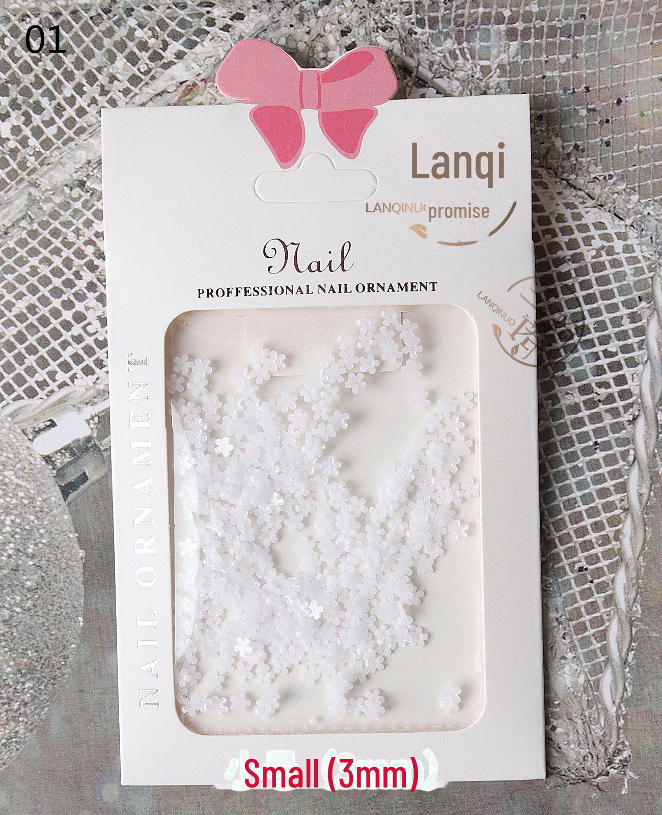 

Аксесуари для нігтів зі смоли: Білі квіти, перлини-метелики, сталеві намистини, кришталеві ведмедики, мікс ромашок