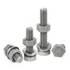 Fei Luan Hex Head Pure Titanium Bolt and Nut Set