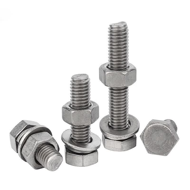 Fei Luan Hex Head Pure Titanium Bolt and Nut Set