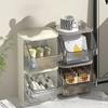 Multifunction Storage Drawer Rack Eco-friendly Material Transparent Display Storage Box Space Saving Stackable