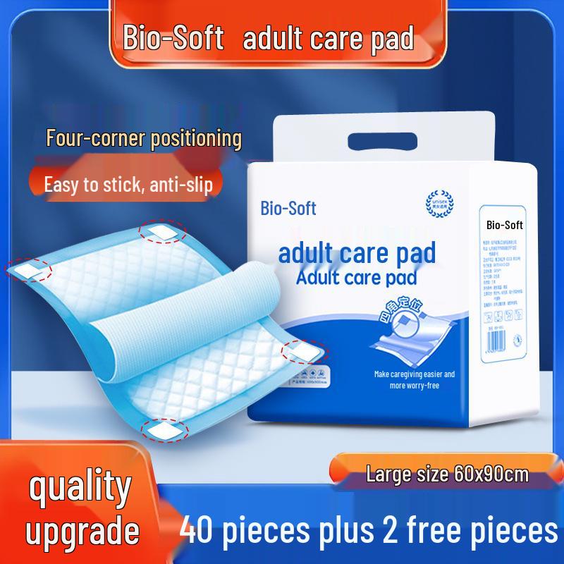 Care Pad: Hospital-Grade Disposable Large Postpartum and Elderly/Infant Urine Pads (60x80cm, 45x60cm)