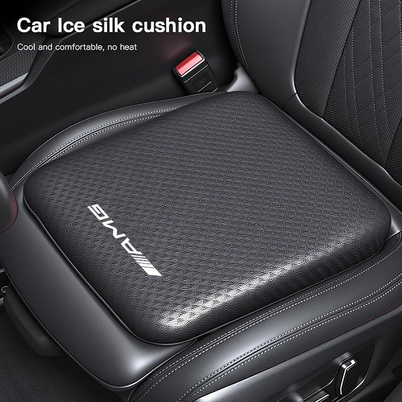 ZOND5 Car Seat Covers Ice Silk Height Increasing Cushion Accessories For Mercedes Benz AMG W203 W206 W220 W205 W211 W212 W201 W168 GLC