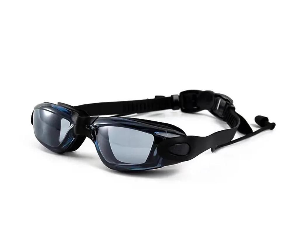 Anti-Fog Electroplated Silicone Racing Goggles for Men & Women